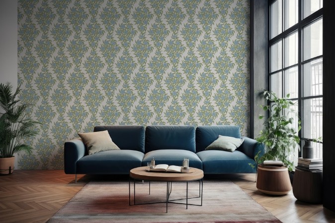 Coloring Perriwinkle Grey - 1035001-02 - 04895-01 paint Wallpassion